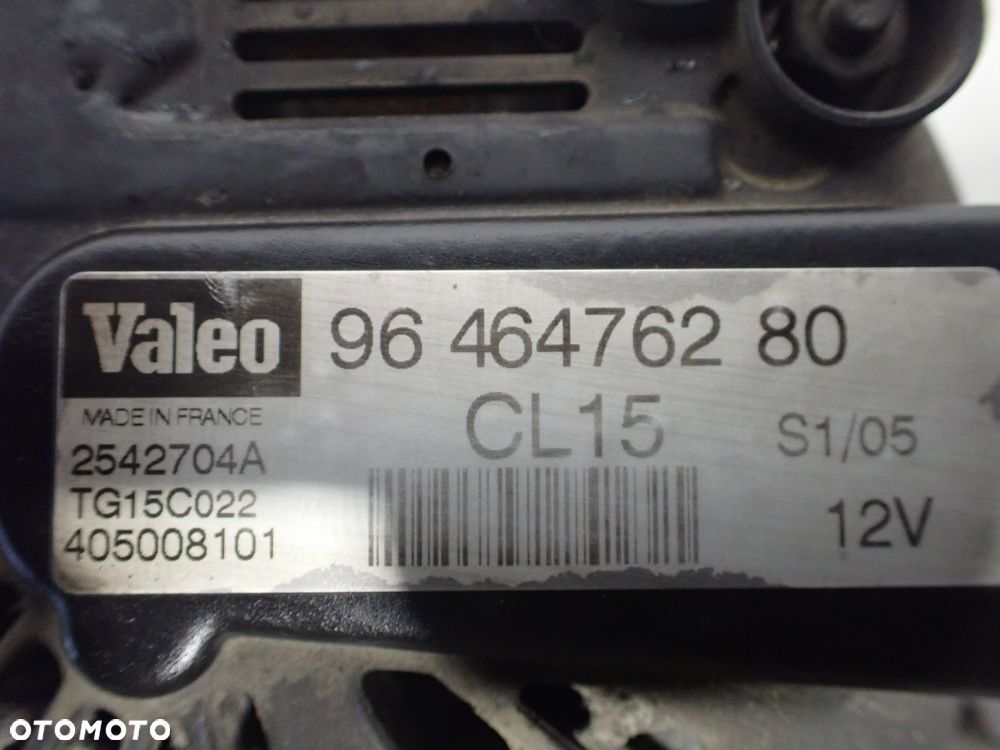 ALTERNATOR CITROEN C2 1.4 9646476280 - 4