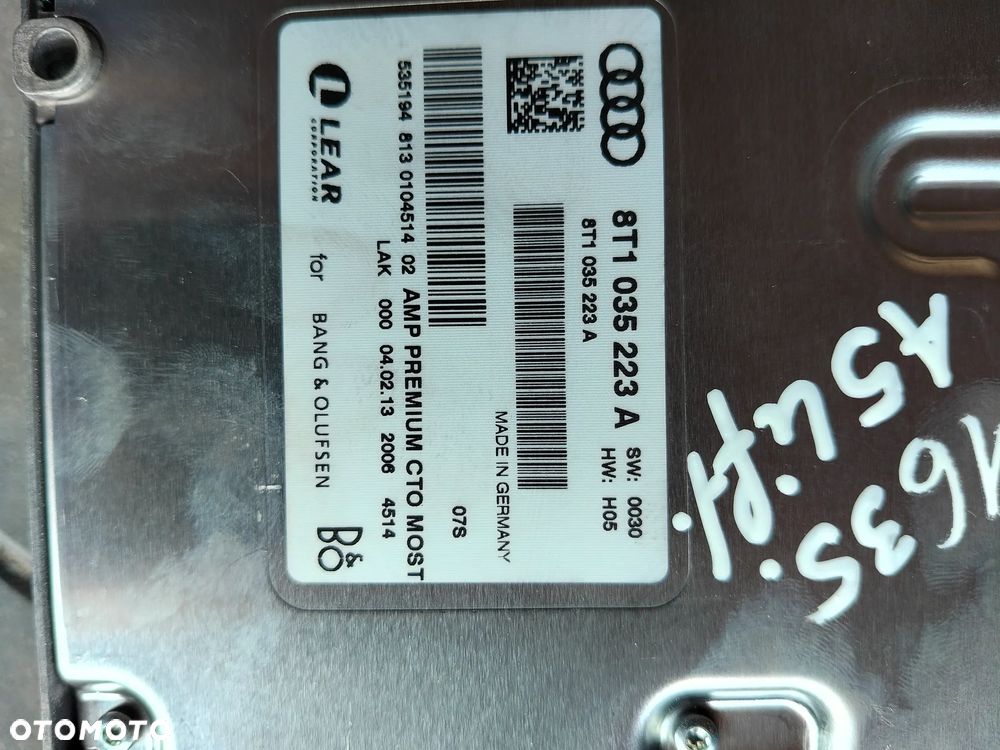 Wzmacniacz audio Audi A5 lift - 4