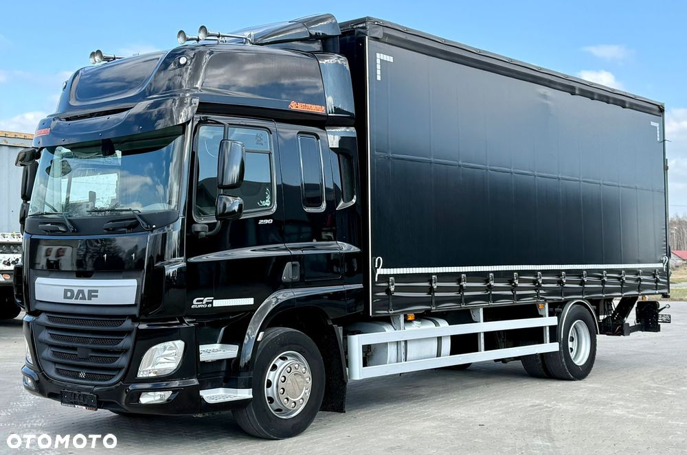 DAF CF 290 / FIRANKA / WINDA / SYPIALKA / AUTOMAT / 2017 ROK / 9 940 KG ŁADOWNOŚCI / WYSOKA KABINA - 1