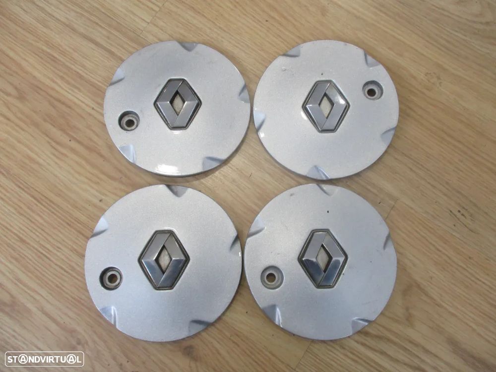 4 Centros Jante roda Renault - 1