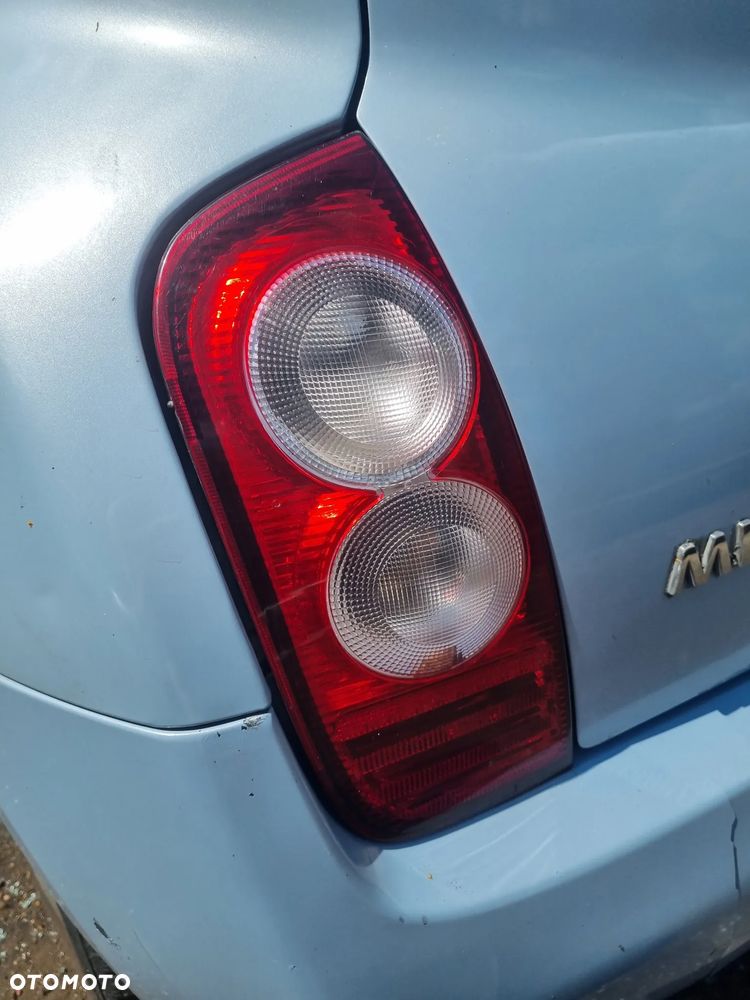 NISSAN MICRA III K12 03-07 2005 r. 5D HB lampa lewy tył lewa tylna LT EU * - 4