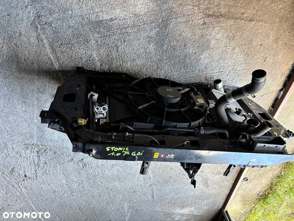 Kia Stonic Pas przedni Wzmocnienie czołowe chłodnice Komplet radar - 2