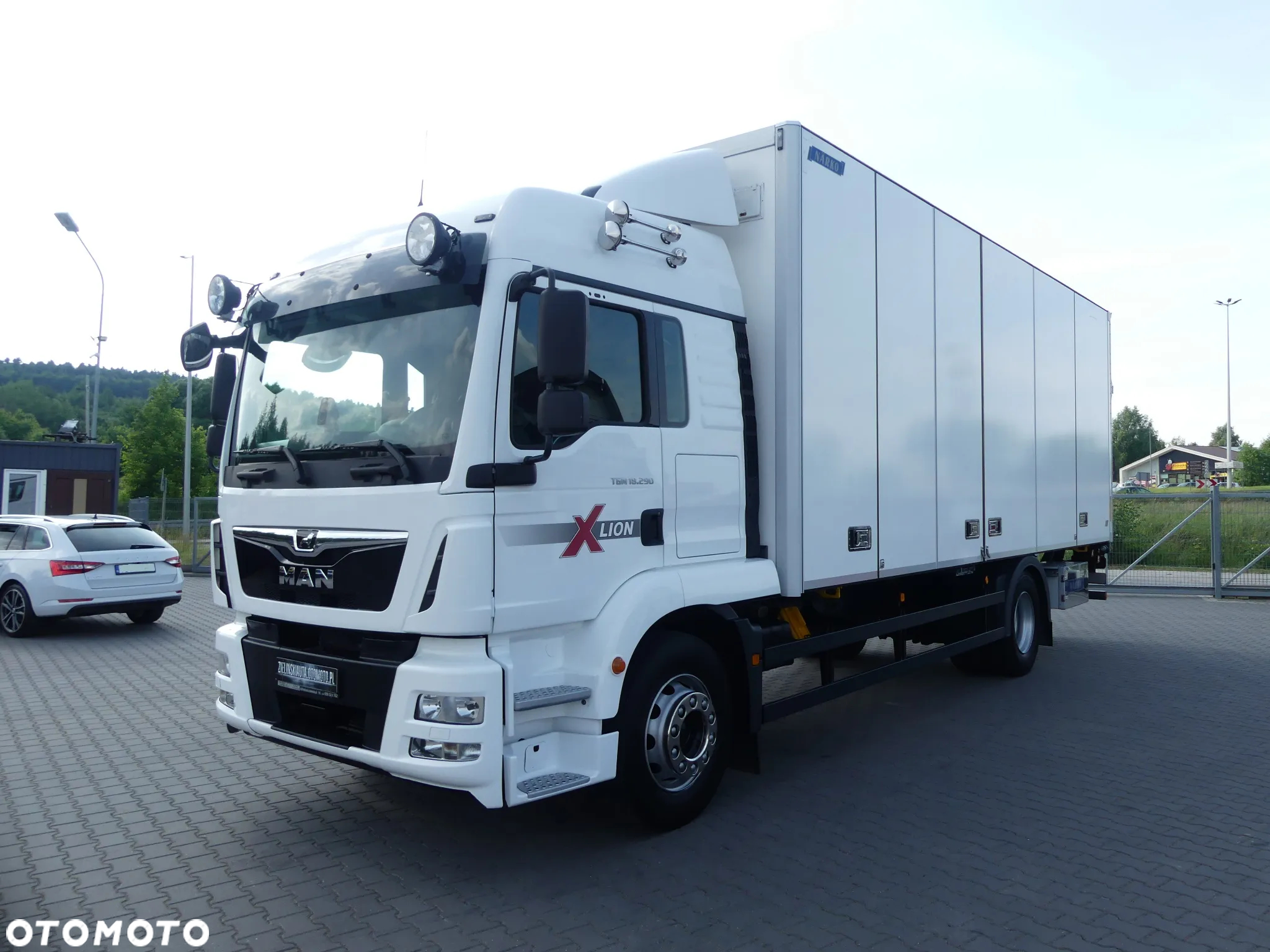 MAN TGM 18.290 / IZOTERMA + WINDA / GLOB / EURO 6 / OTWIERANY BOK / - 6