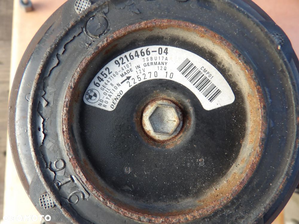 BMW - F10,F20,F30 - N57 - SPRĘŻARKA , KOMPRESOR KLIMATYZACJI - 9216466 - 4