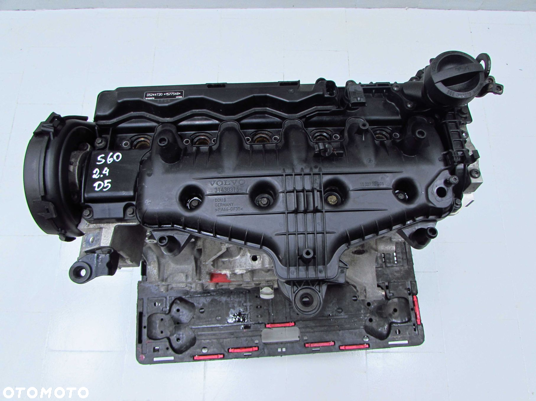 VOLVO V60 S60 II XC60 V70 III XC 10-17 2.4 D5 220 KM SILNIK SLUPEK D5244T20 58t - 5