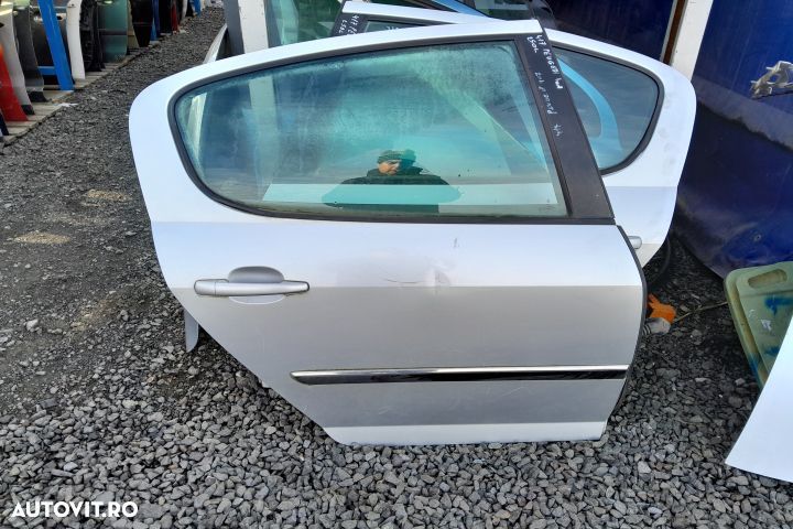 Usa / Portiera spate dreapta Peugeot 407 1 [2004 - 2010] Sedan 2.0 HD - 1