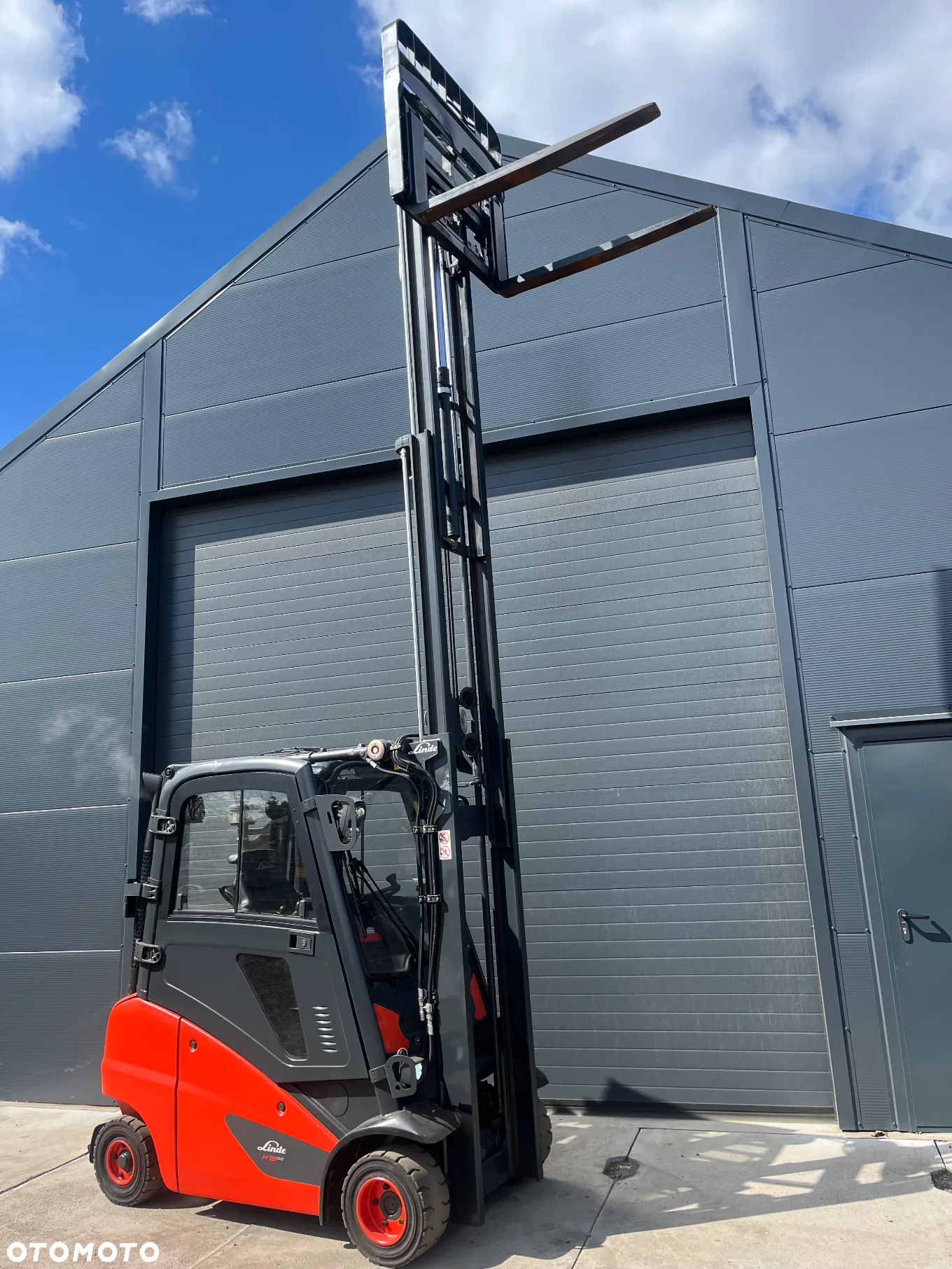 Linde H18T 391 Gaz LPG TRIPLEX Pełna kabina WAGA Pozycjoner Przesuw Oświetlenie drogowe - 10