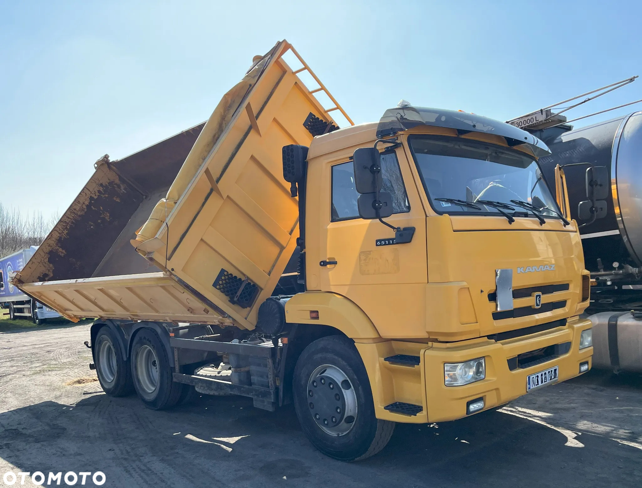 Kamaz 65115 przebieg 7169!!!  Man Mercedes Daf Volvo Iveco Scania wywrotka 3-stronna - 12