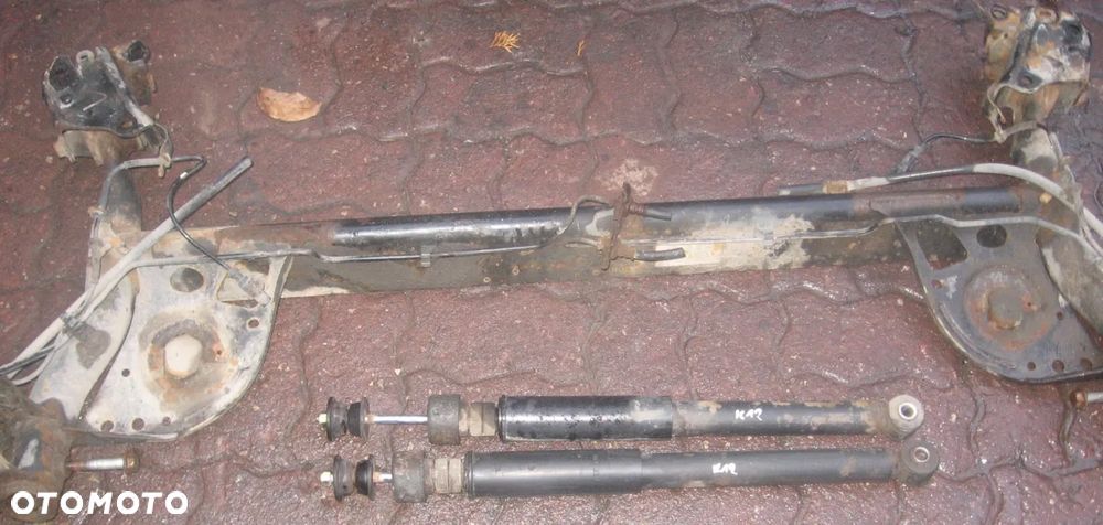 belka zawieszenie tył MICRA K12 amortyzator - 4