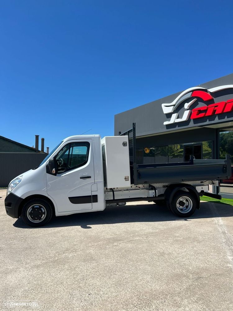 Renault Master 2.0 dCi L3 4T0 Advance Cx.Basculante Aço Taip. Aço+Cx. Arr. - 3