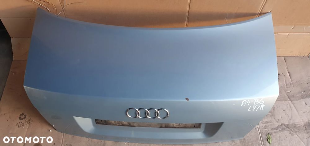 Klapa bagażnika tył tylna Audi A4 B6 Sedan LY7R - 2