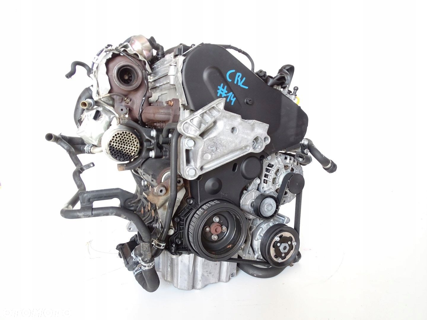 SILNIK KOMPLETNY 2.0 TDI CRLB CRL VW PASSAT B8 SUPERB III MONTAŻ WYMIANA - 9