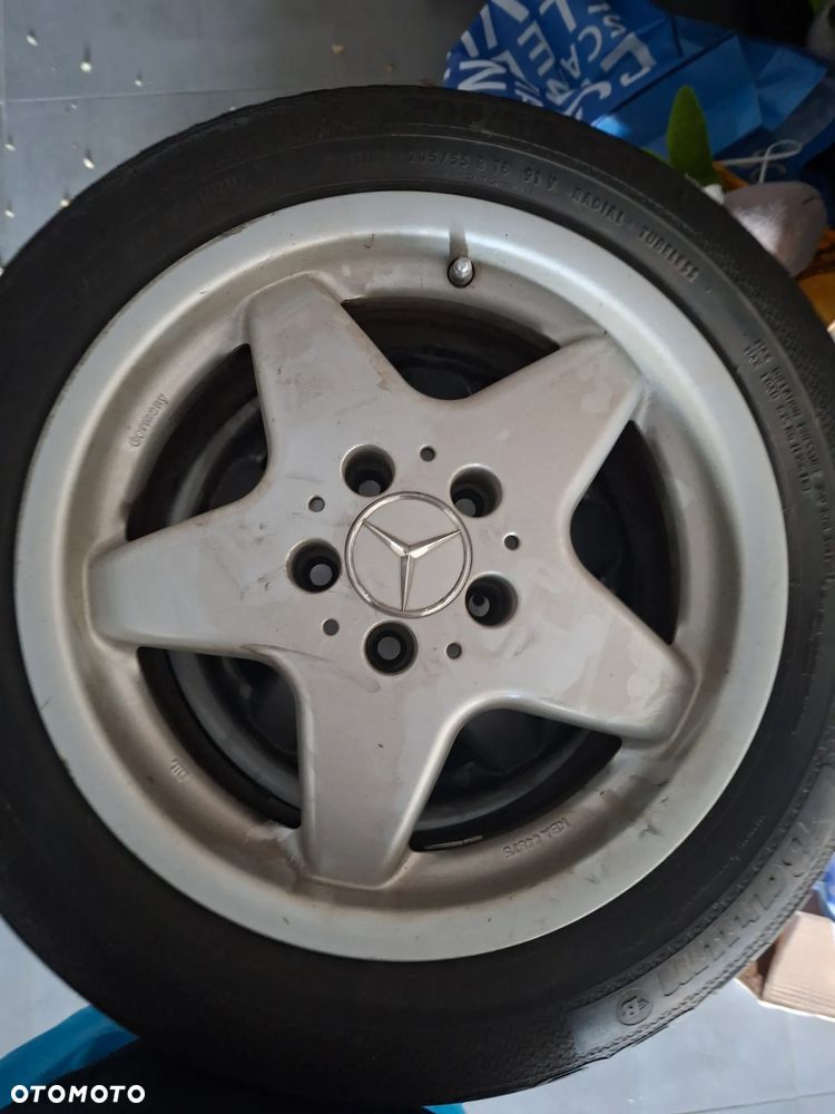Fajne felgi z oponami do mercedesa c 220 - 5