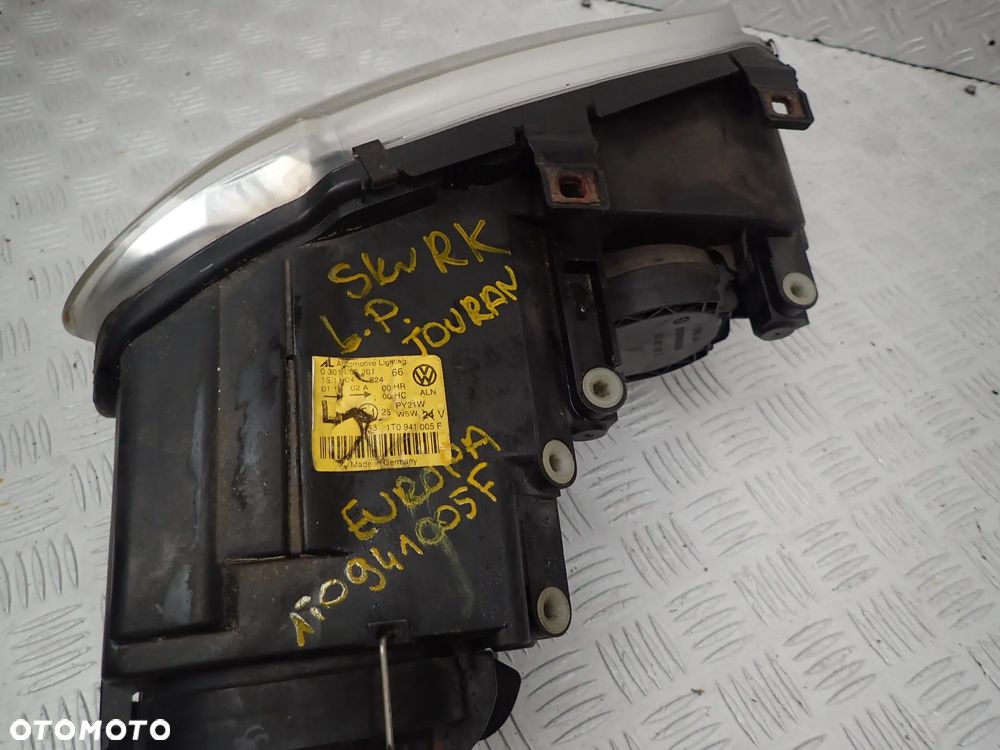 LAMPA PRZÓD LEWY VW TOURAN 03-07 1T0941005F - 2