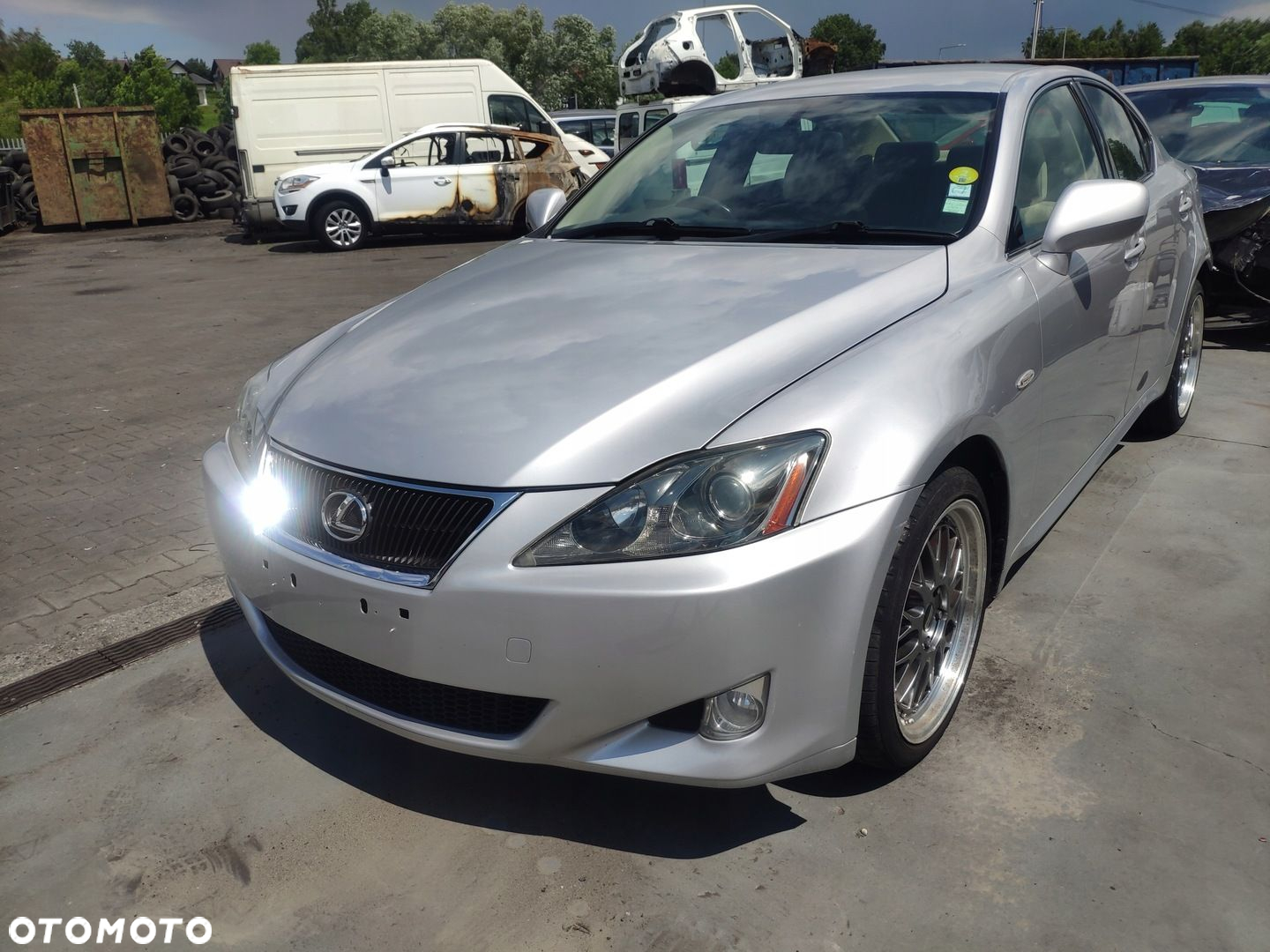 LEXUS IS II E2 9-PIN LUSTERKO PRAWE 1G1 SREBRNE IS200 IS220 IS250 05-09 GB - 5