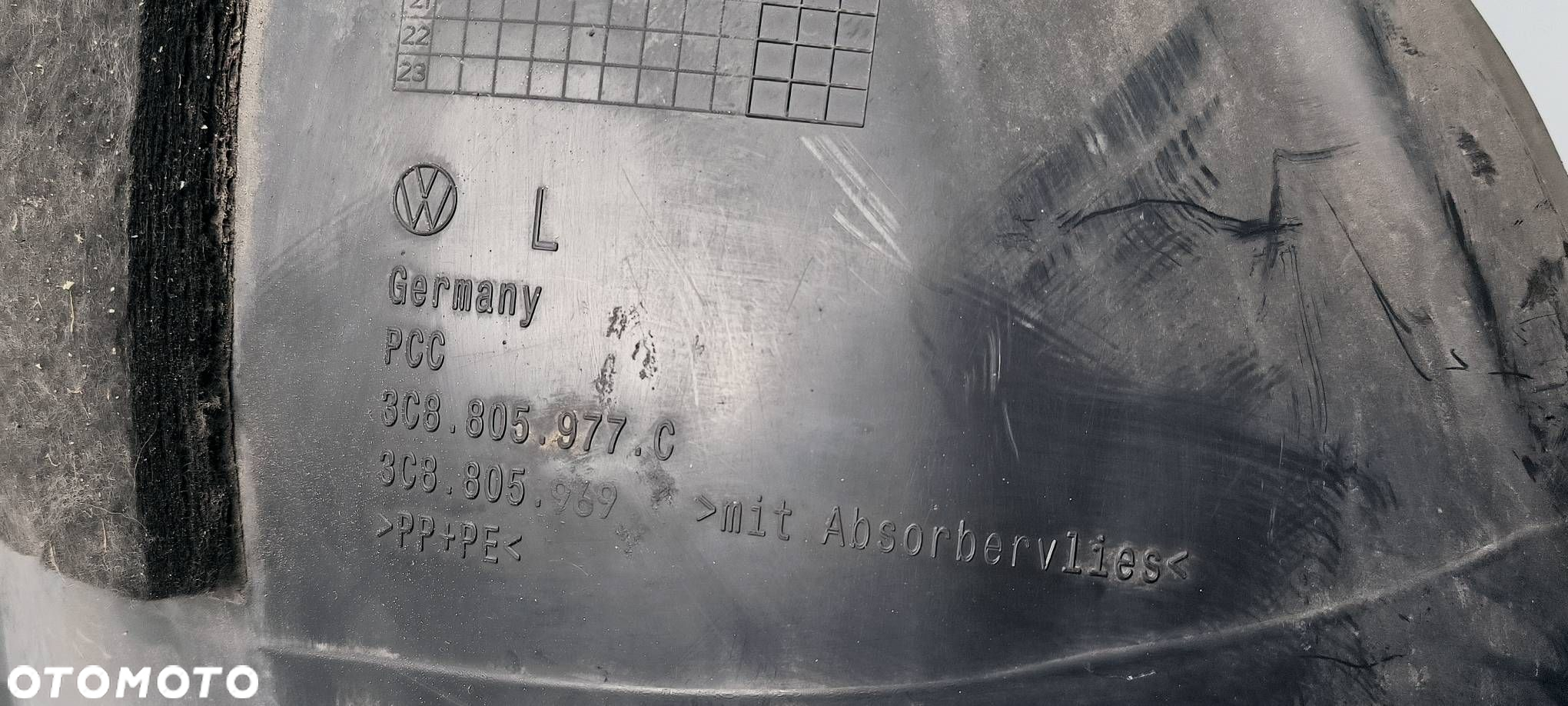 NADKOLE LEWE VOLKSWAGEN PASSAT CC 3C8805977C PRZÓD - 4