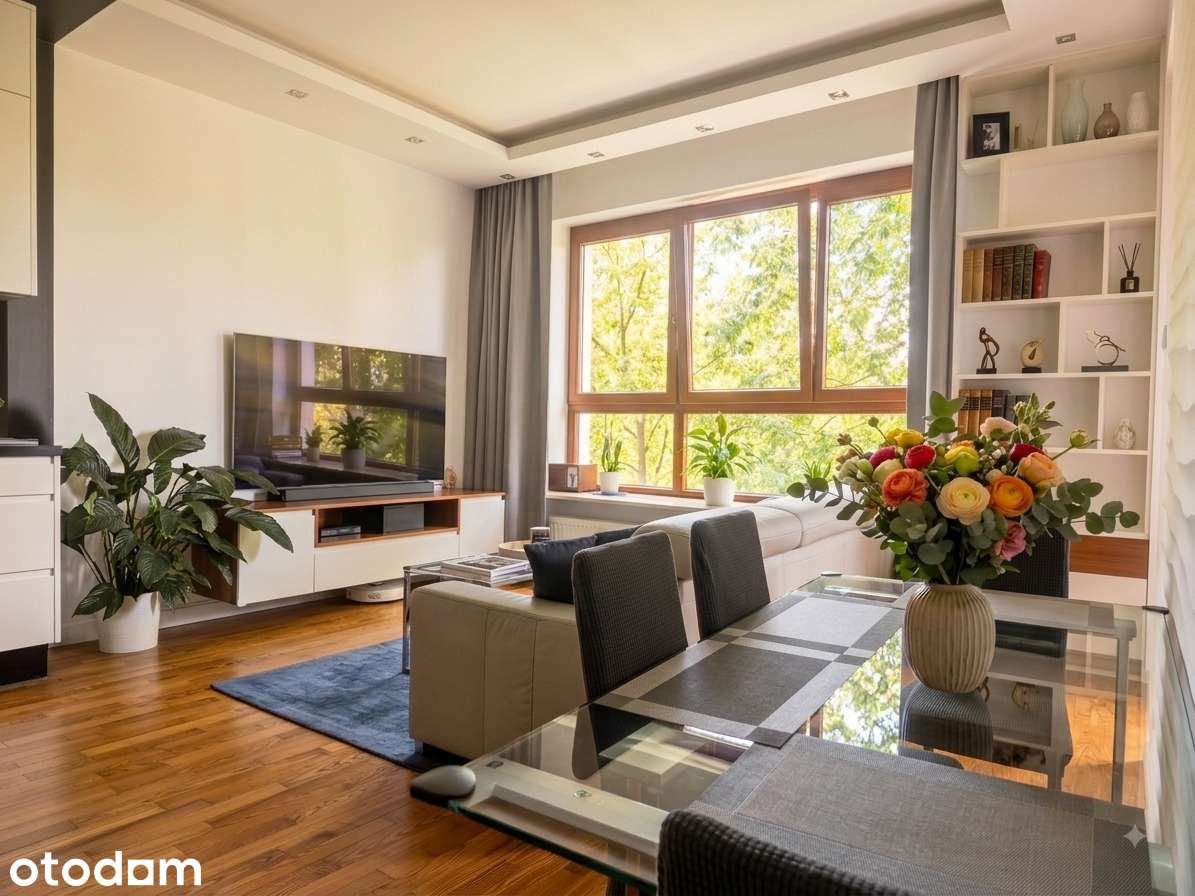 Żoliborz, Rydygiera | 62,15 m², 3 pok., garderoba, 2 loggie, zieleń