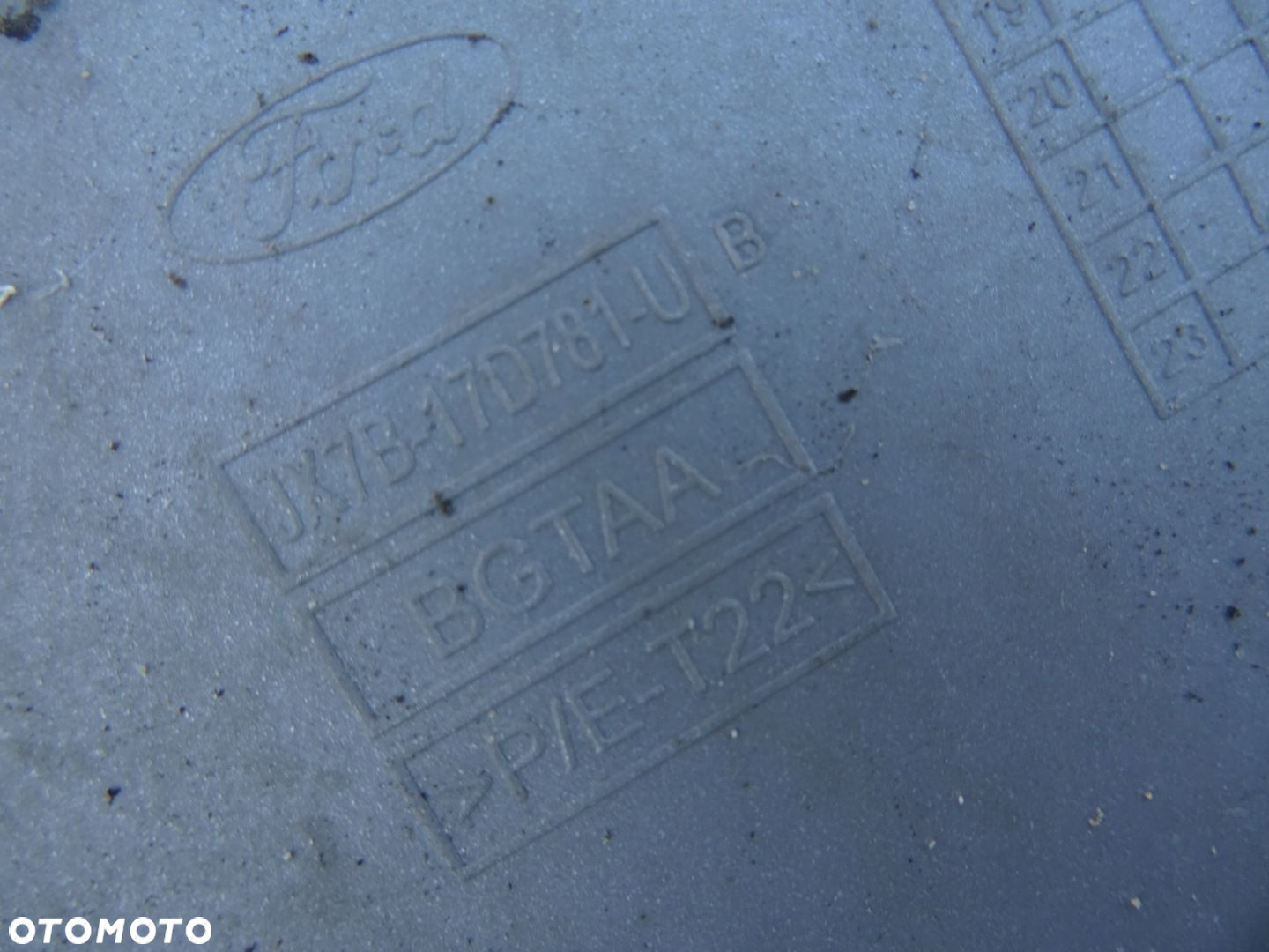 FORD FOCUS MK4 SPOILER POD ZDERZAK TYŁ ORYGINAŁ - 6