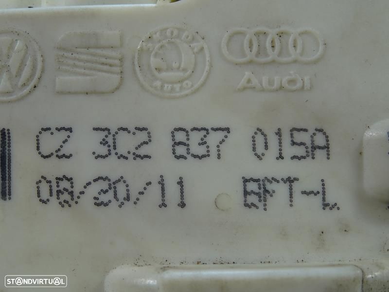 Fecho Da Porta Frente Esquerda Volkswagen Passat (3C2)  3C2837015a / 3 - 7