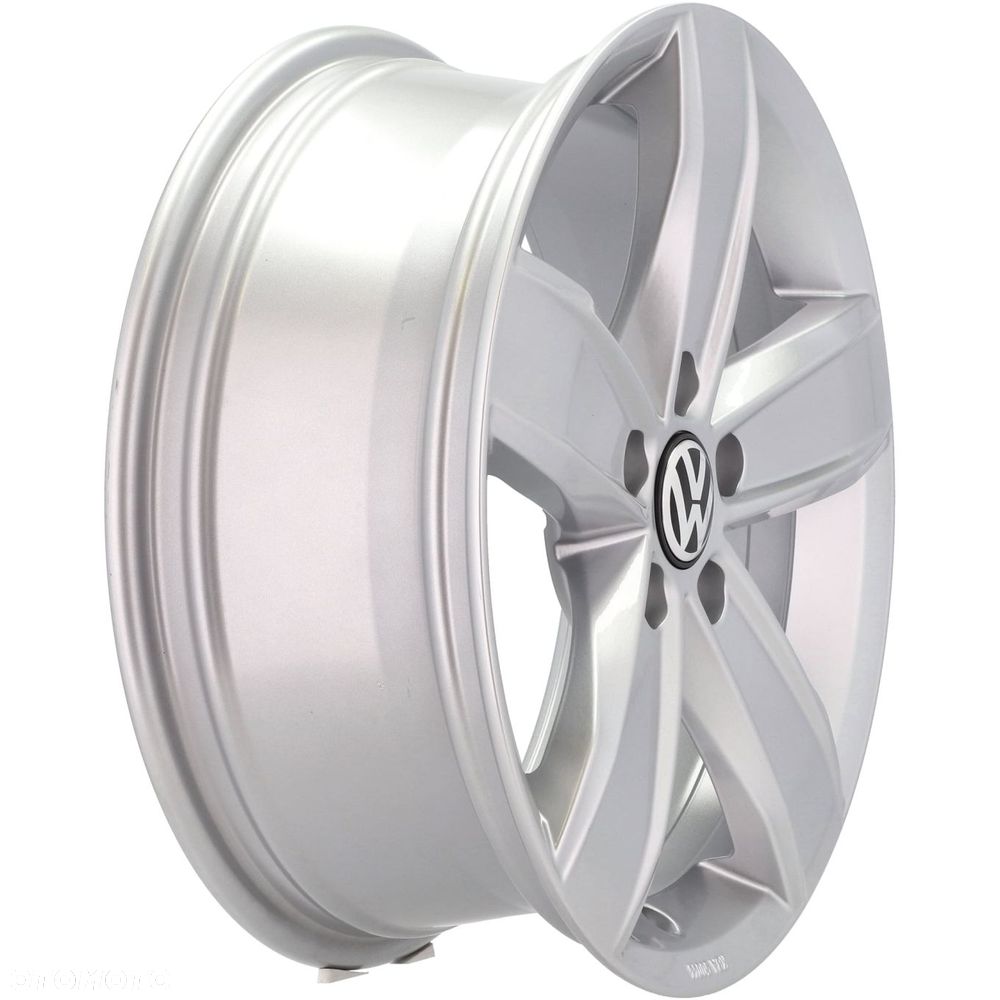 4x Felgi 17 m.in. do VW Golf T-Roc Touran Passat B7 B8 B9 Tiguan MG 4 5 GS HS ZS eHS - 3G0071497B8Z8 - 6