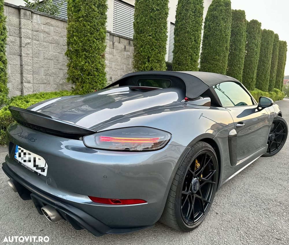 Porsche Boxster 718 Spyder RS - 27