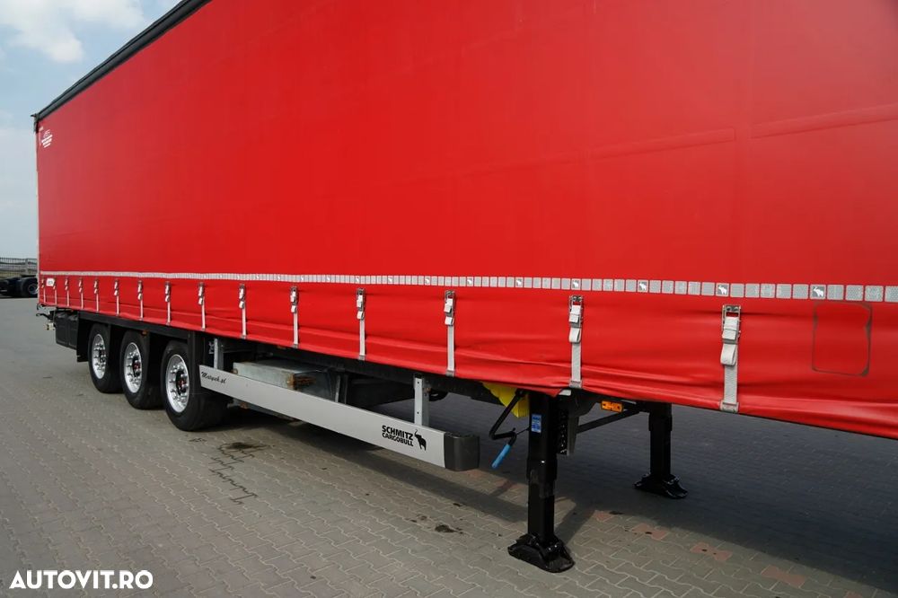 Schmitz Cargobull CORTINĂ / VARIOS / 385/55 R22.5 / PUNȚĂ CULISANTĂ / ACOPERIȘ CULISANT / SAF - 9