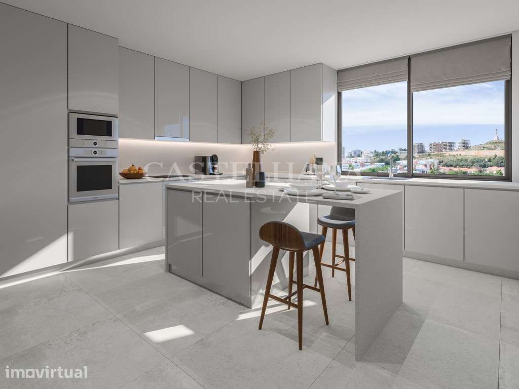 Apartamento T4 com terraço em novo empreendimento em Carnaxide - Grande imagem: 5/98