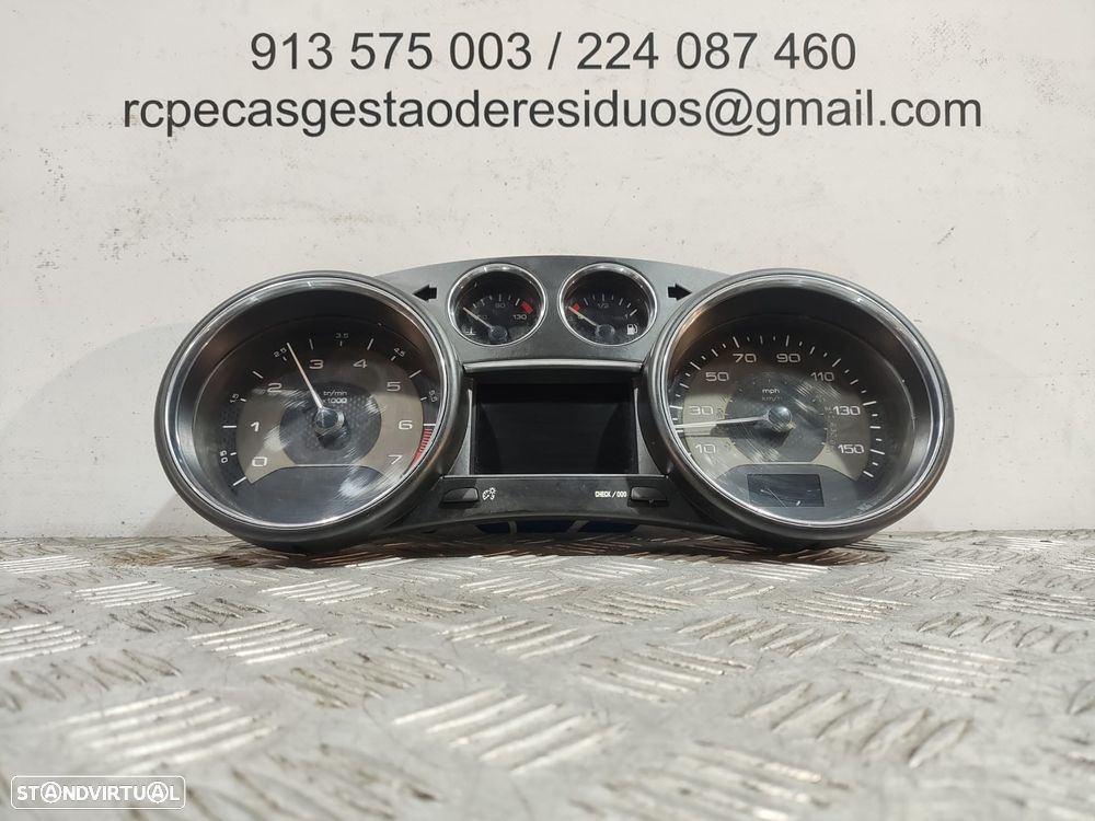 Quadrante Mostradores Painel Instrumentos Peugeot RCZ Original - 4