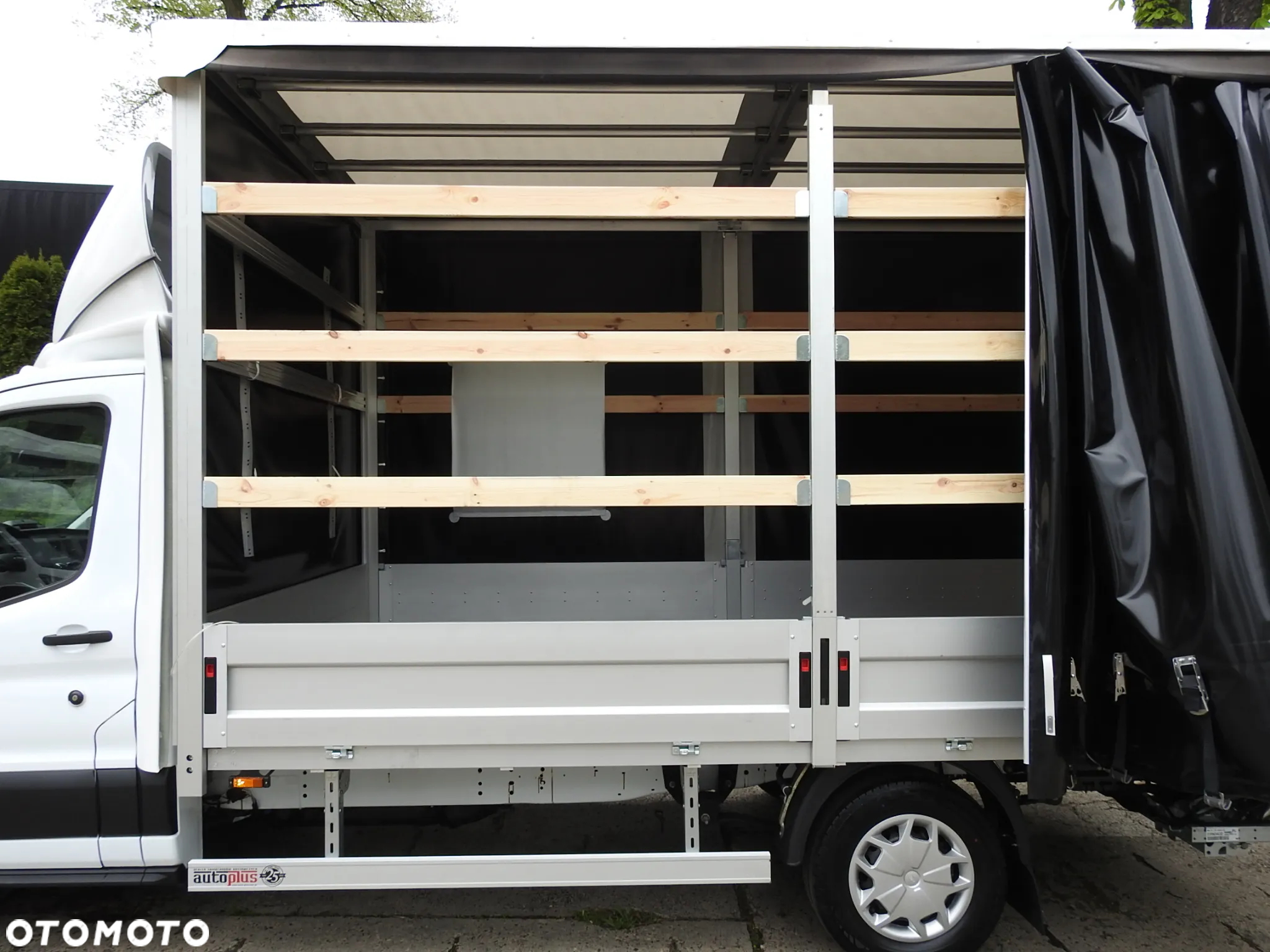 Ford TRANSIT NOWY PLANDEKA WINDA 8 PALET TEMPOMAT KLIMATYZACJA ASO 130KM [ B43455 ] - 27
