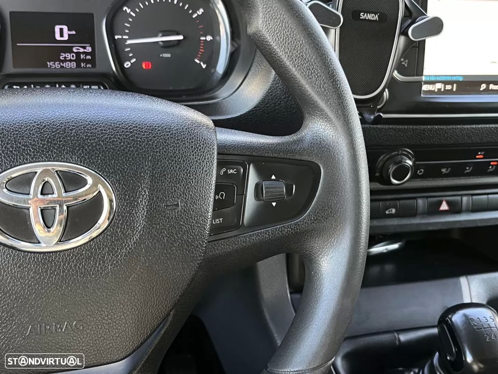 Toyota proace 2.0 d-4d l2h1 dupla porta lateral - 16