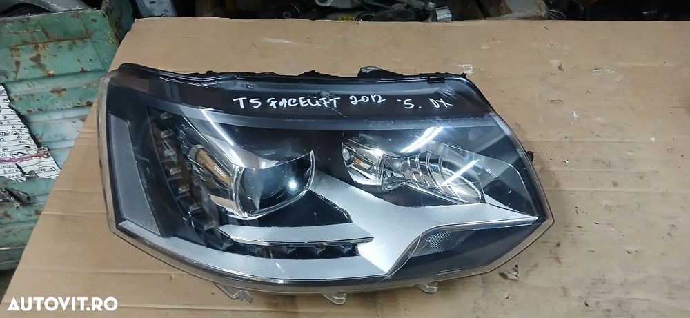 Set Faruri bixenon Vw T5 facelift 2012 - 5