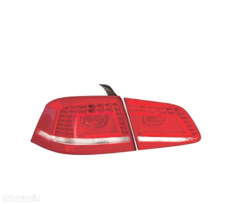 FAROLINS TRASEIROS LED VERMELHOS VOLKSWAGEN VW PASSAT LIMOUSINE 10- - 1