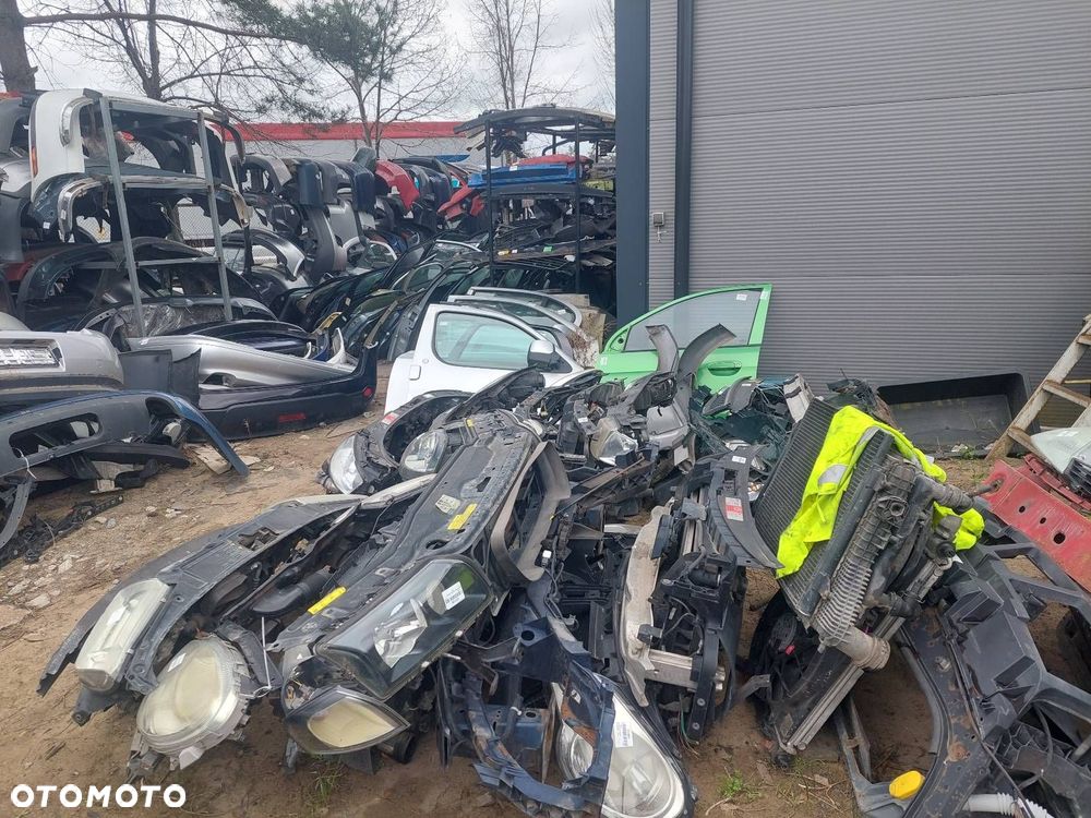 KOMPLETNY PRZÓD MASKA ZDERZAK LAMPY CHŁODNICE VOLKSWAGEN TOURAN I LC9Z - 18