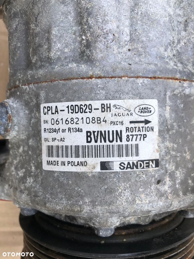 Kompresor klimatyzacji CPLA-19D629 Range Rover Evoque 2.0 D 204DTD - 2