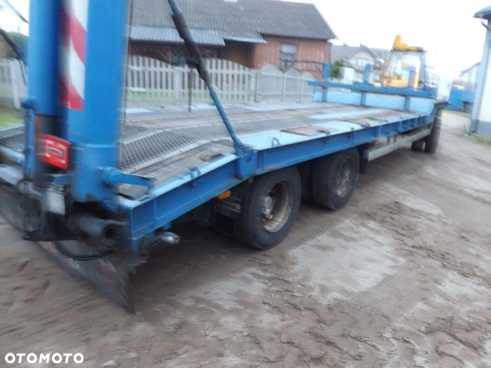 Langendorf PRZYCZEPA niskopodwoziowa na resorach 30ton - 5