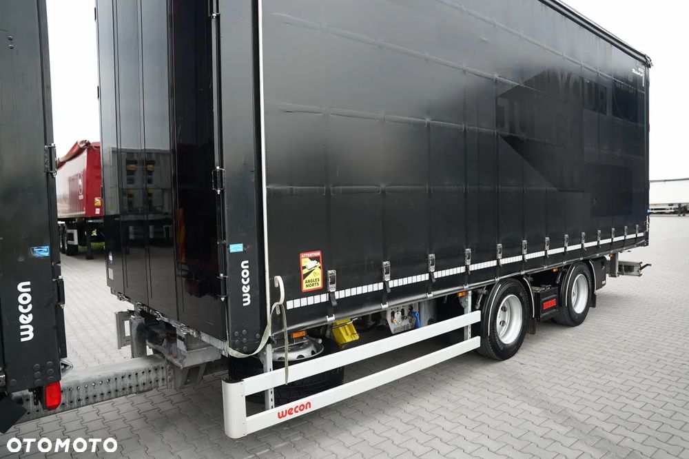 DAF XF 480 / ZESTAW TANDEM 120 M3 / PRZEJAZDOWY / KLIMA POSTOJOWA / 7,7 M + 7,7 M / WECON / 2022 ROK / - 13