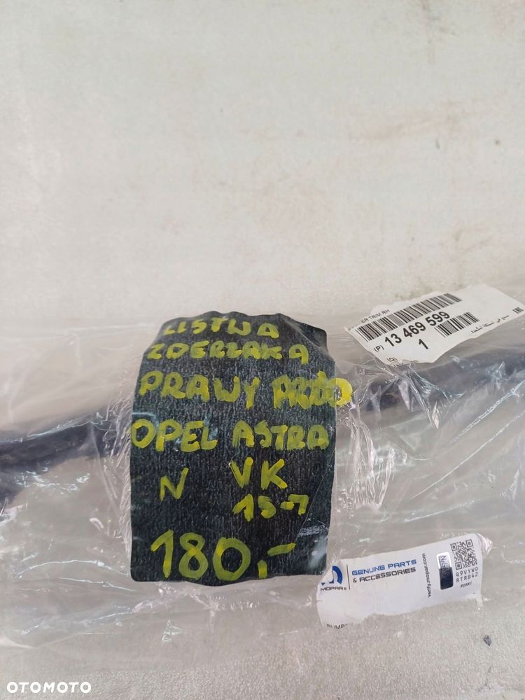 listwa dolna zderzaka prawy przód przednia prawa opel astra v 5 k 15- - 11