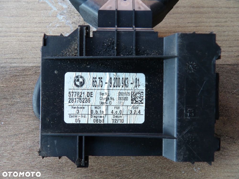 BMW - E84,X1 - MODUŁ , CZUJNIK SYSTEMU ALARMU - 9200943 - 1