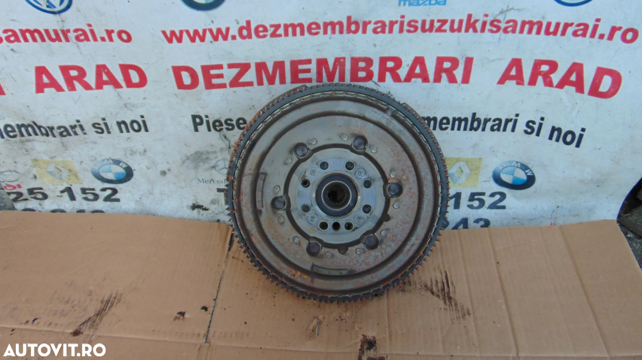 Volanta Ford Transit Custom 2.2 euro 5 Peugeot boxer Citroen Jumper placa presiune disc ambreiaj de - 15