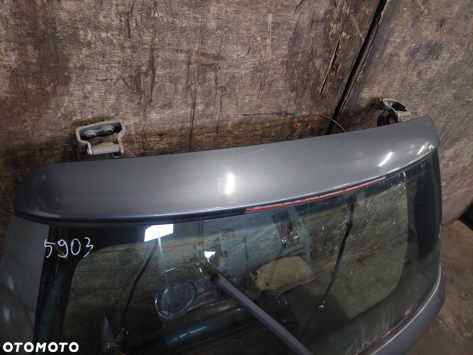 KOMPLETNY TYŁ KLAPA BAGAŻNIKA ZDERZAK TYŁ LAMPY AUDI A4 B6 KOMBI LX7Z - 10