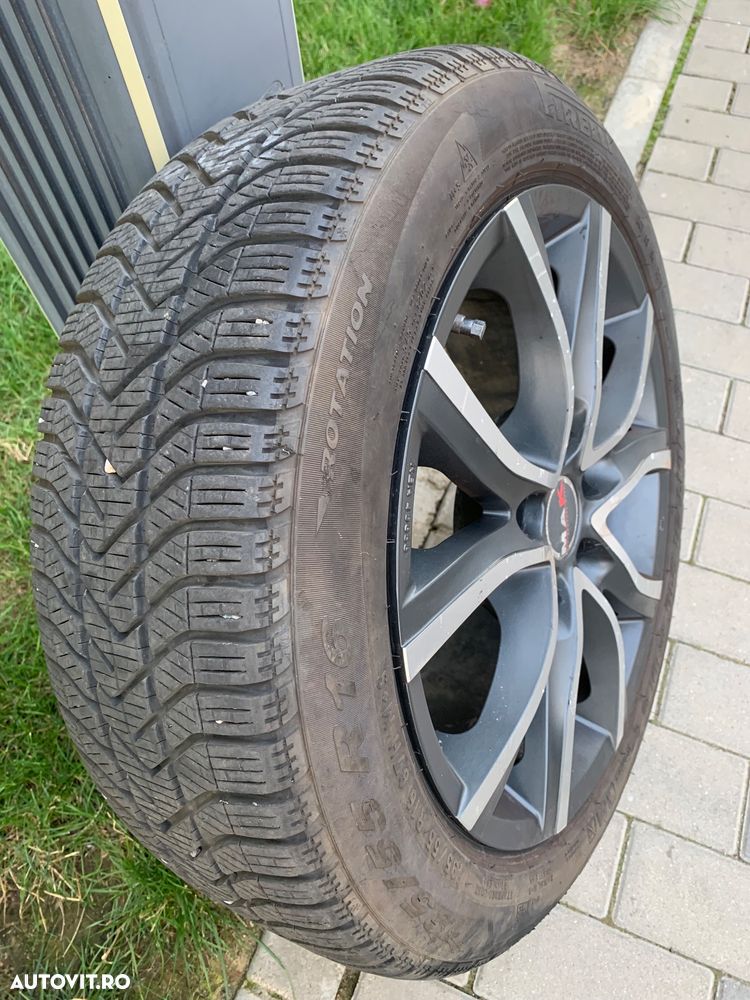 Roți Aliaj cu cauciuc Pirelli Run flat 195 55 16 - 7