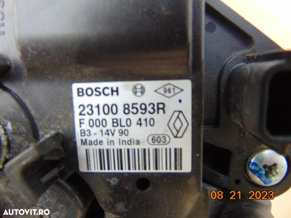 Alternator Renault clio 0.9 tce dacia 0.9 sandero logan mcv clio 1.2 lodgy 1.2 twingo captur 0.9 si - 2
