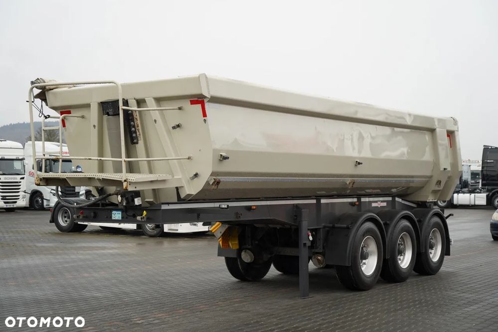 Inny HEUSER WYWROTKA / 26 m3 / ALUMINIOWA / 4 500 KG / ALUFELGI / 2017 R - 3