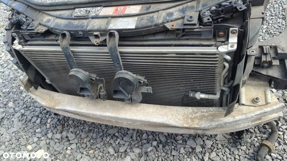 AUDI A8 D3 LIFT BENZYNA FSI WZMOCNIENIE CZOŁOWE Pas Przedni Przód Chłodnice - 5