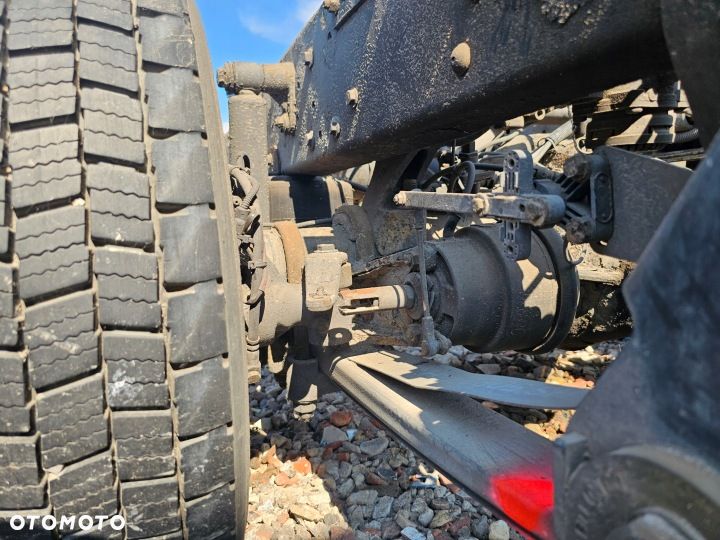 PÓŁRESOR RESOR 8 CM MOST NA PODUSZKACH IVECO EUROCARGO FELGI 17,5 - 6