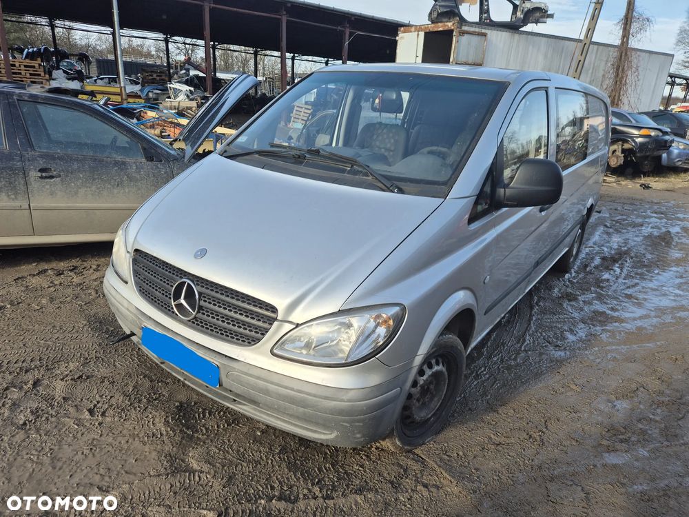 mercedes vito w639 9744 maska zderzak lampa grill błotnik drzwi zbiornik paliwa szyba lusterko - 2