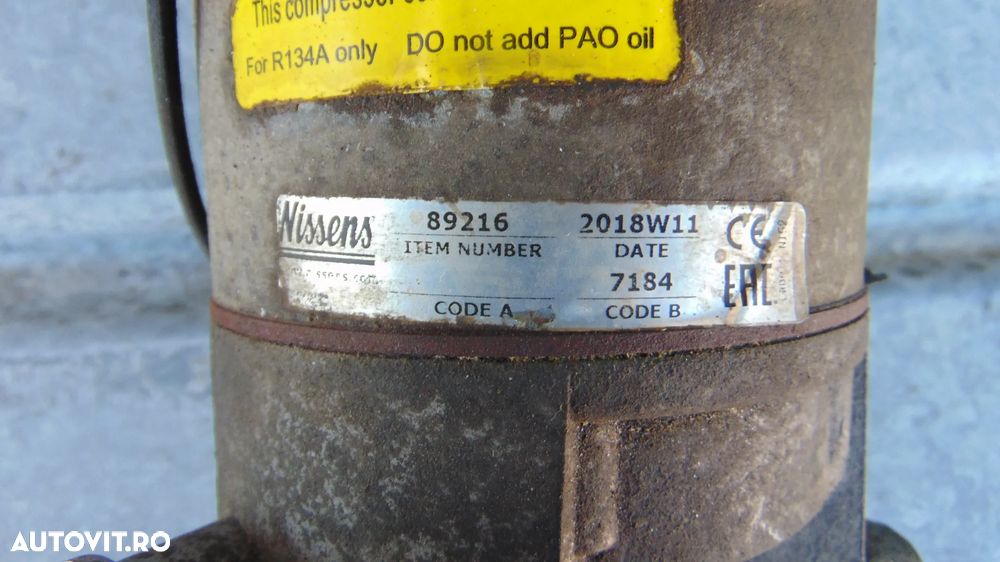 Compresor clima Opel Zafira B 2005-2011 COD 2018W11 - 4