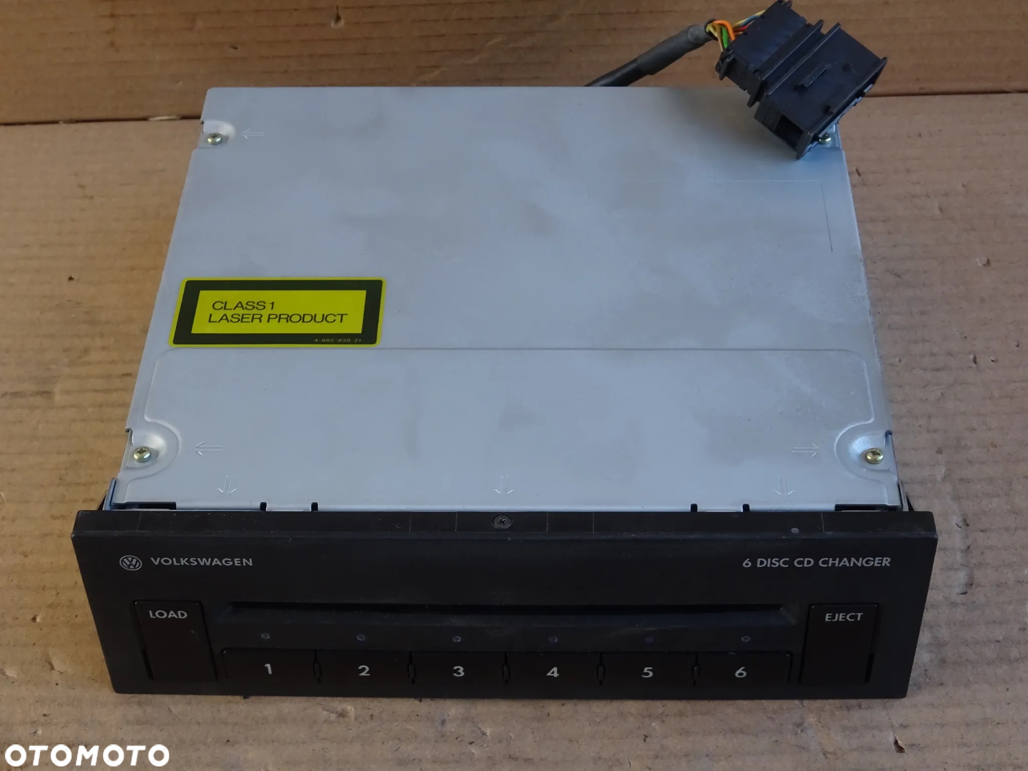 RADIO ODTWARZACZ RCD300 VW TOURAN CADDY GOLF PASSAT ZMIENIARKA - 8