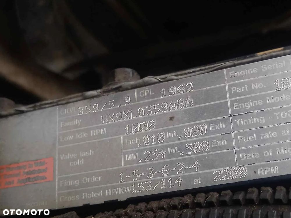 Silnik Cummins 6TA-590 Case MX150 - 4