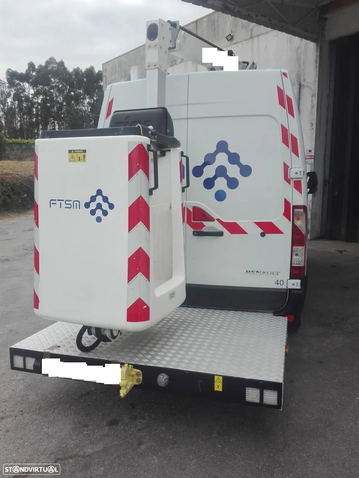 Renault MASTER 2.3DCDTI cesto de altura NACELLE - 3